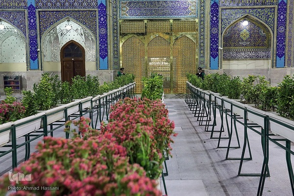 آیین بازگشایی صحن انقلاب اسلامی حرم مطهر امام رضا علیه‌السلام