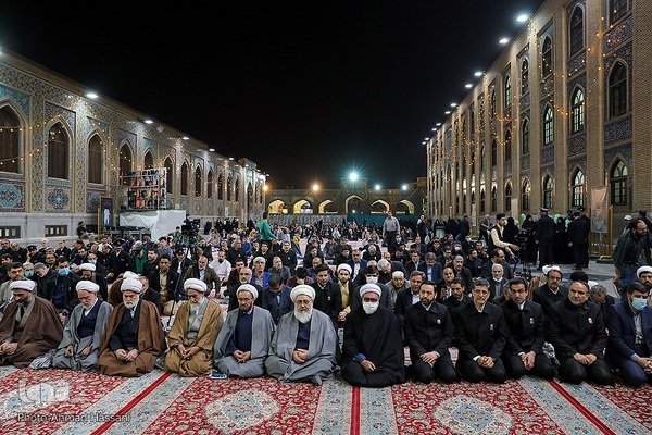 آیین بازگشایی صحن انقلاب اسلامی حرم مطهر امام رضا علیه‌السلام