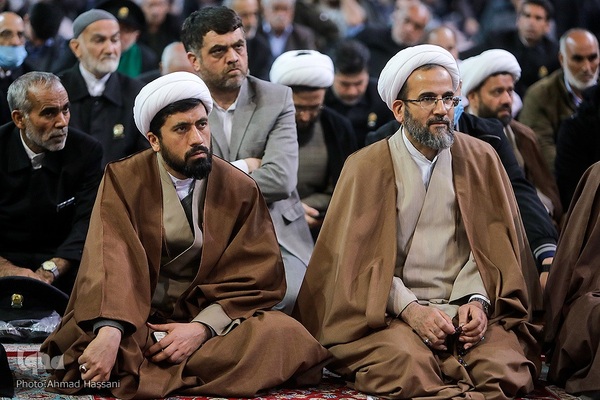 آیین بازگشایی صحن انقلاب اسلامی حرم مطهر امام رضا علیه‌السلام