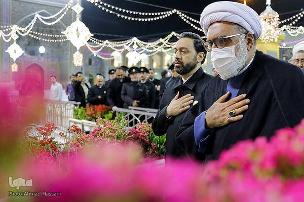 آیین بازگشایی صحن انقلاب اسلامی حرم مطهر امام رضا علیه‌السلام