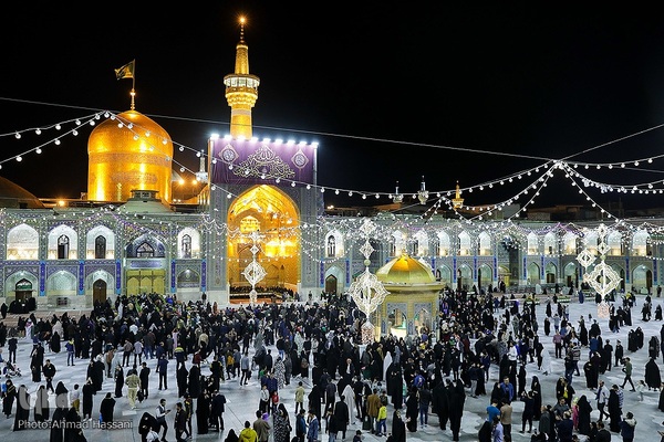 آیین بازگشایی صحن انقلاب اسلامی حرم مطهر امام رضا علیه‌السلام