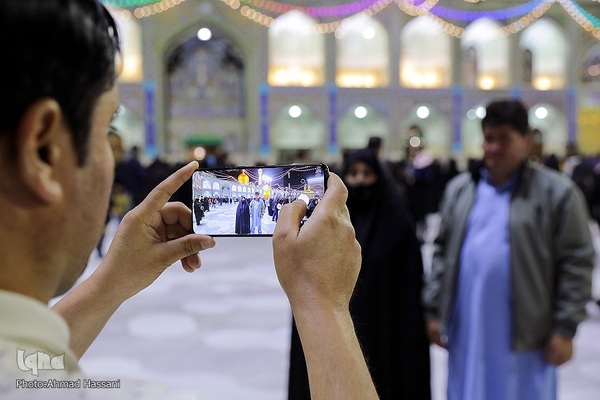 آیین بازگشایی صحن انقلاب اسلامی حرم مطهر امام رضا علیه‌السلام