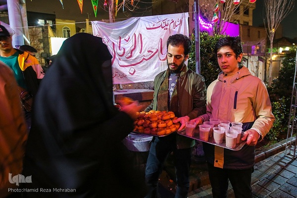 جشن خیابانی شب میلاد امام زمان(عج)