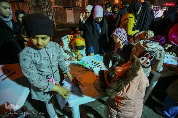 جشن خیابانی شب میلاد امام زمان(عج)