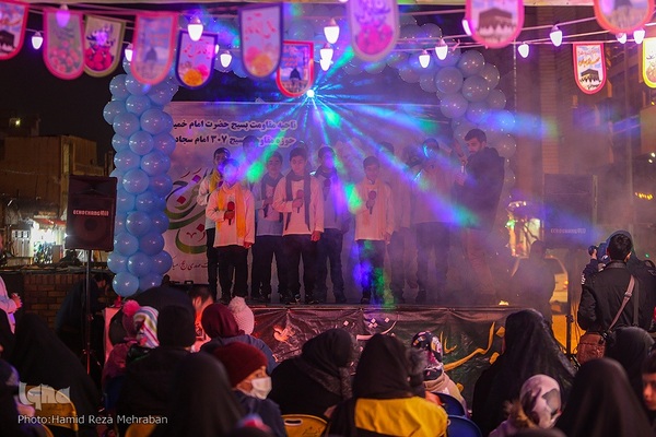 جشن خیابانی شب میلاد امام زمان(عج)