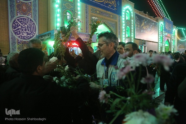 مسجد مقدس جمکران در شب نیمه شعبان