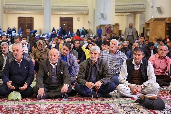جشن نیمه شعبان در حرم مطهر شاهچراغ‎‎