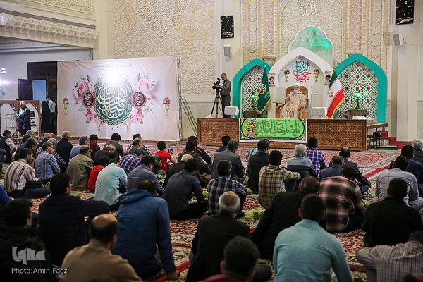 جشن نیمه شعبان در حرم مطهر شاهچراغ‎‎