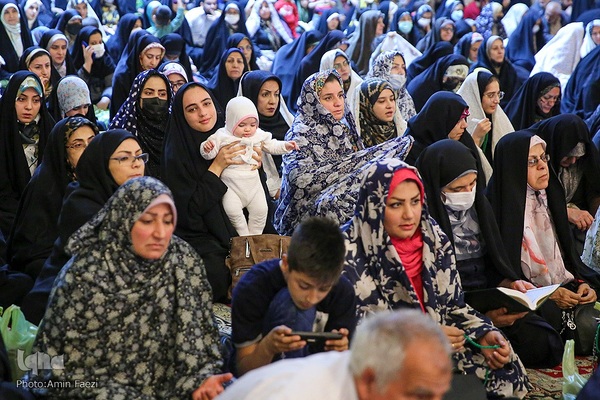 جشن نیمه شعبان در حرم مطهر شاهچراغ‎‎