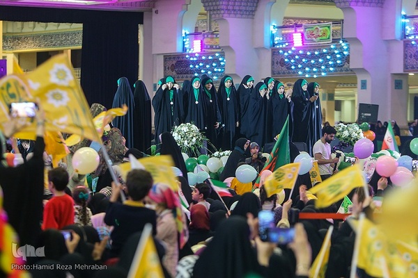 جشن بزرگ به عشق مهدی در مصلی تهران