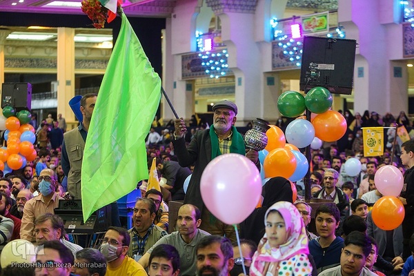 جشن بزرگ به عشق مهدی در مصلی تهران