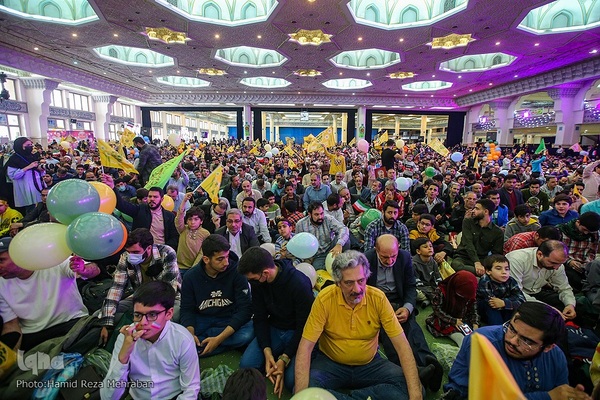 جشن بزرگ به عشق مهدی در مصلی تهران