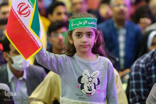 جشن بزرگ به عشق مهدی در مصلی تهران