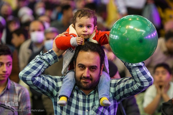 جشن بزرگ به عشق مهدی در مصلی تهران