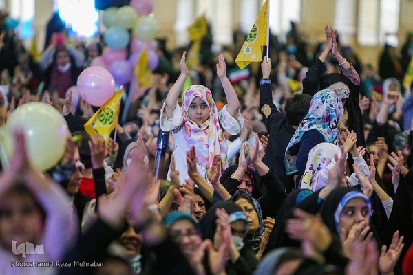 جشن بزرگ به عشق مهدی در مصلی تهران