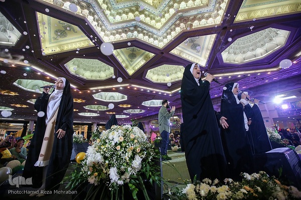 جشن بزرگ به عشق مهدی در مصلی تهران