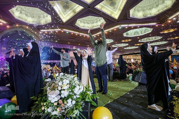 جشن بزرگ به عشق مهدی در مصلی تهران