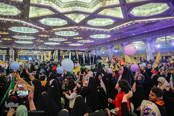 جشن بزرگ به عشق مهدی در مصلی تهران