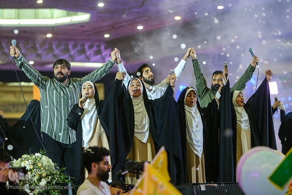 جشن بزرگ به عشق مهدی در مصلی تهران