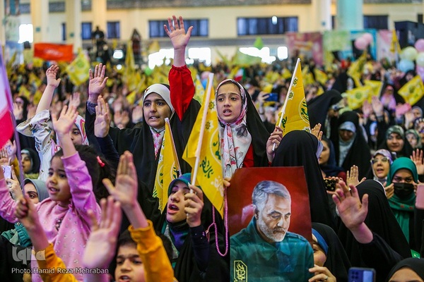 جشن بزرگ به عشق مهدی در مصلی تهران