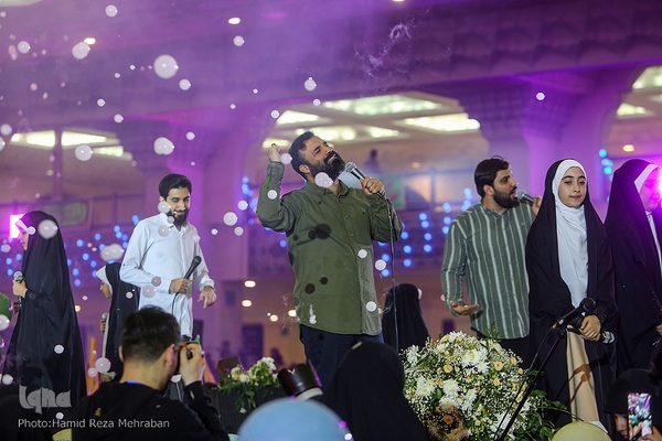 جشن بزرگ به عشق مهدی در مصلی تهران