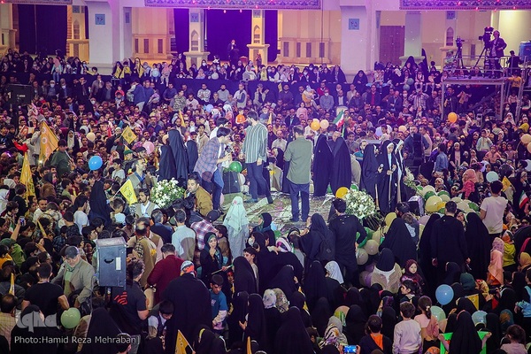 جشن بزرگ به عشق مهدی در مصلی تهران