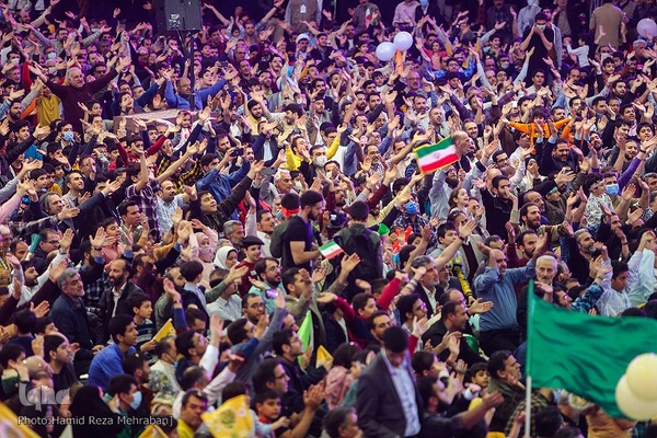 جشن بزرگ به عشق مهدی در مصلی تهران