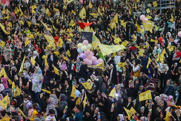 جشن بزرگ به عشق مهدی در مصلی تهران