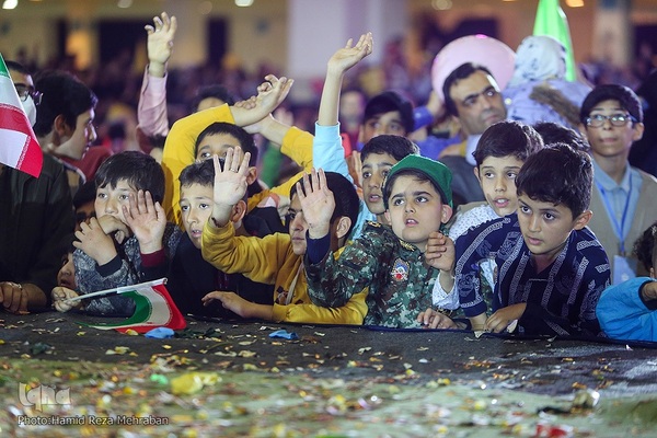 جشن بزرگ به عشق مهدی در مصلی تهران