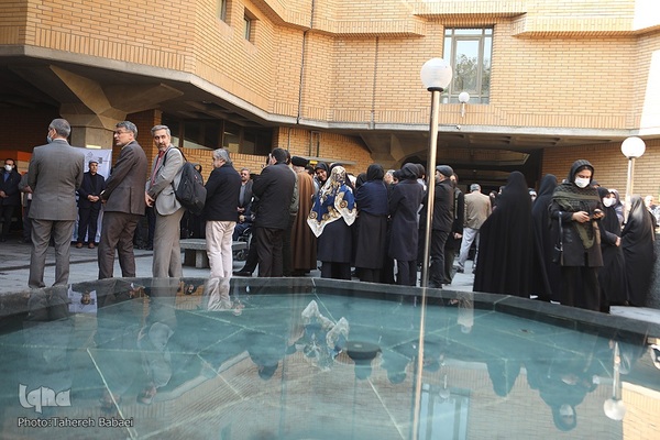 مراسم تشییع استاد سید عبدالله انوار