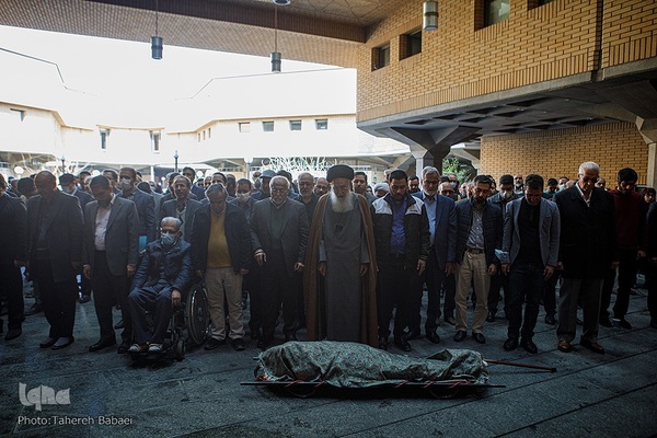 مراسم تشییع استاد سید عبدالله انوار