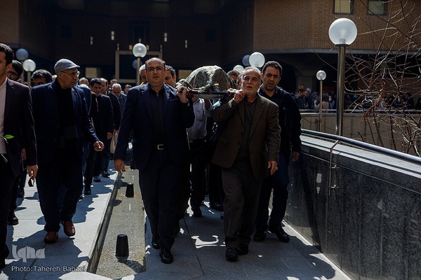 مراسم تشییع استاد سید عبدالله انوار