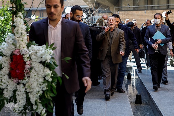 مراسم تشییع استاد سید عبدالله انوار