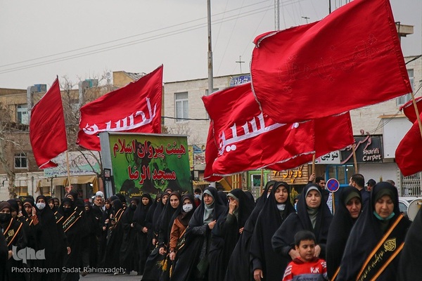 دسته‌جات عزاداری سالروز شهادت امام کاظم (ع) در شیراز