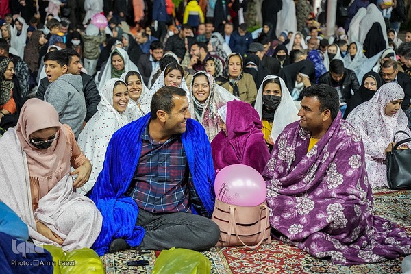 تحویل سال نو در حرم شاهچراغ(ع)