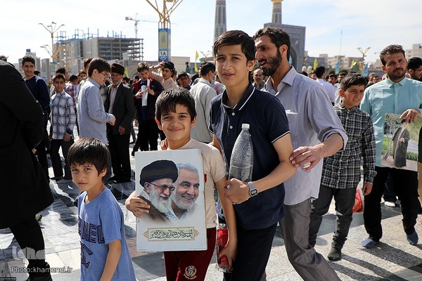 حضور و سخنرانی در اجتماع زائران و مجاوران حرم مطهر رضوی