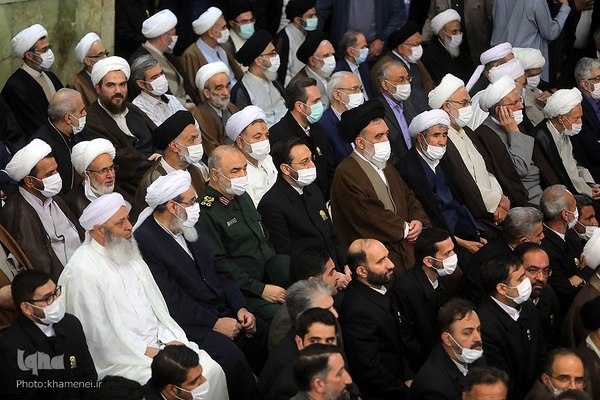 حضور و سخنرانی در اجتماع زائران و مجاوران حرم مطهر رضوی