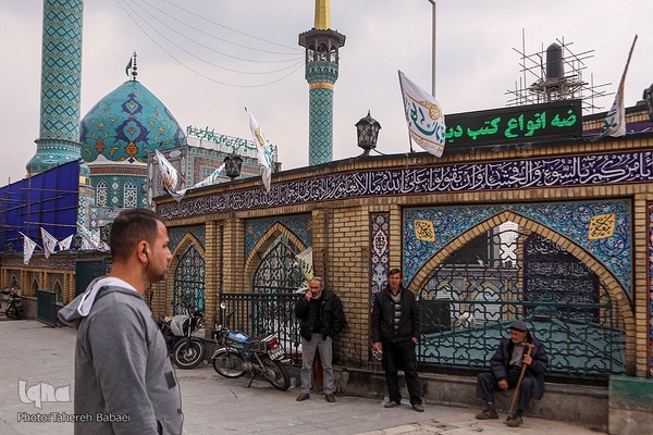 حرم امامزاده صالح(ع) در تعطیلات نوروزی