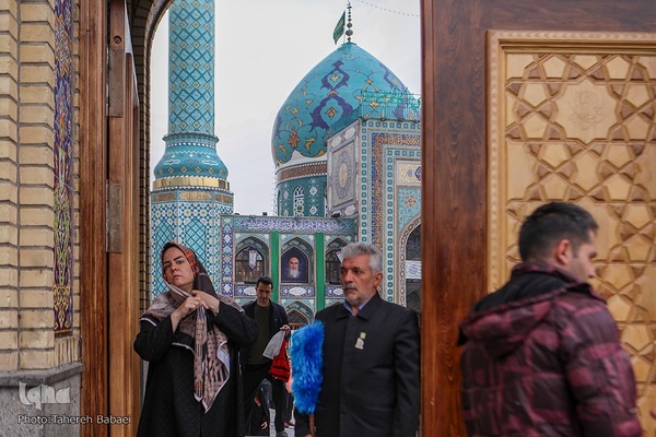 حرم امامزاده صالح(ع) در تعطیلات نوروزی