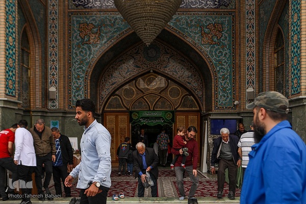 حرم امامزاده صالح(ع) در تعطیلات نوروزی