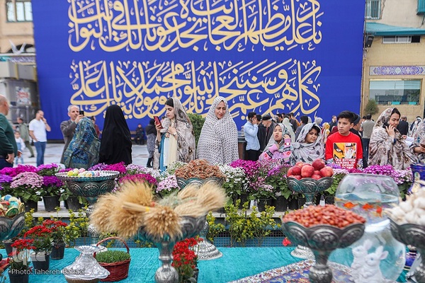 حرم امامزاده صالح(ع) در تعطیلات نوروزی