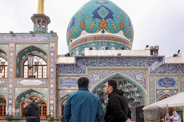 حرم امامزاده صالح(ع) در تعطیلات نوروزی