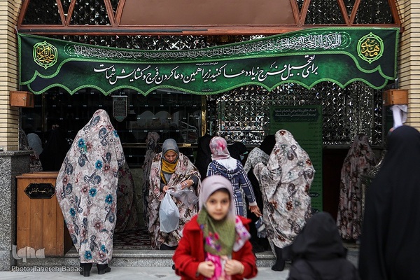 حرم امامزاده صالح(ع) در تعطیلات نوروزی
