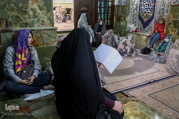 حرم امامزاده صالح(ع) در تعطیلات نوروزی