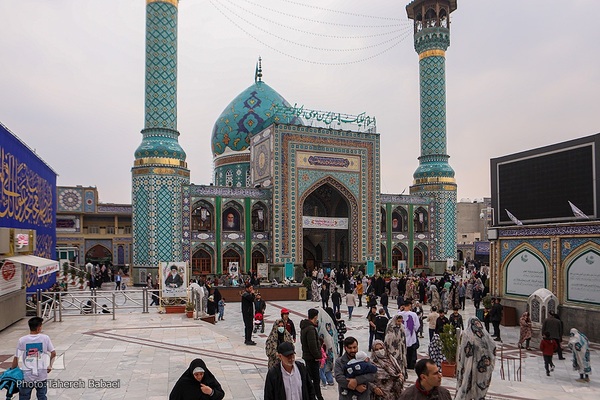 حرم امامزاده صالح(ع) در تعطیلات نوروزی