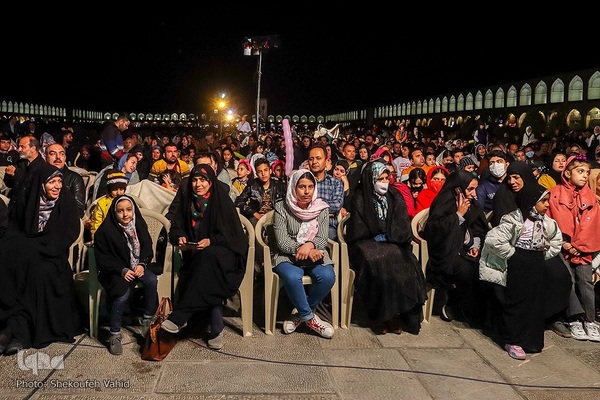 جشن رمضان در میدان نقش جهان اصفهان