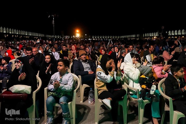 جشن رمضان در میدان نقش جهان اصفهان