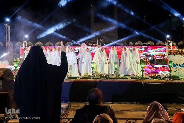جشن رمضان در میدان نقش جهان اصفهان