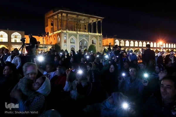 جشن رمضان در میدان نقش جهان اصفهان
