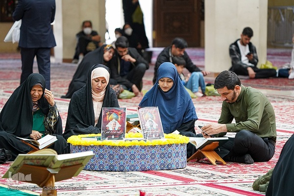 آغاز محفل جزءخوانی قرآن ماه رمضان